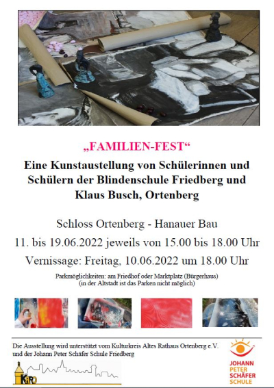 Familienfest - eine Kunstausstellung im Schloss Ortenberg
